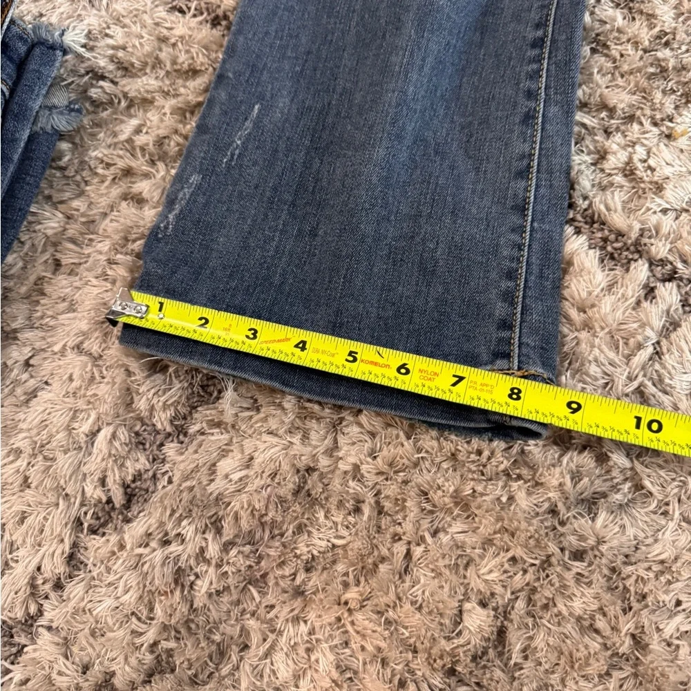 Judy Blue Flare Leg Jeans in Classic Blue - Picture 3 of 6